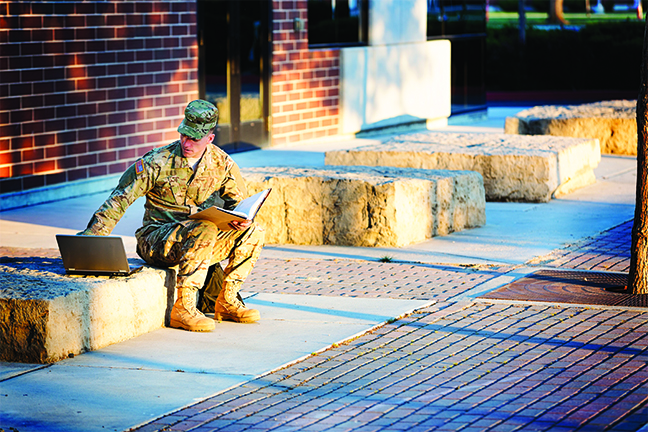 Showing we care by reducing barriers and creating opportunities helps our veteran students achieve success in the classroom as well as in civilian life. (gettyimages.com:MivPiv)