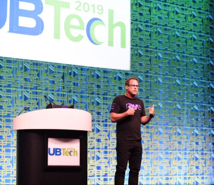 Gary Kayye opened UB Tech 2019 with a look at future technology.