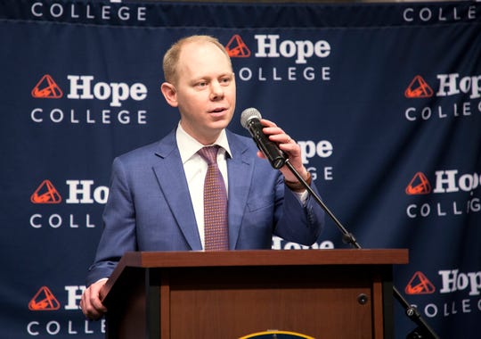 Matthew Scogin, President, Hope College