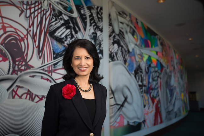 University of Houston President Renu Khator, who spoke little English when she came to the U.S. as a graduate student in the early 1970s, has reversed low retention and graduation rates, as well as substantially boosted fundraising.