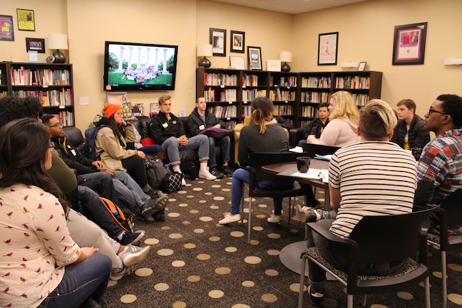 The annual Tunnel of Oppression activity at the University of Missouri allows students to examine the marginalization of various ethnic and identity groups.