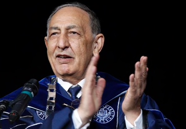 Kean University President Dawood Farahi resigned.