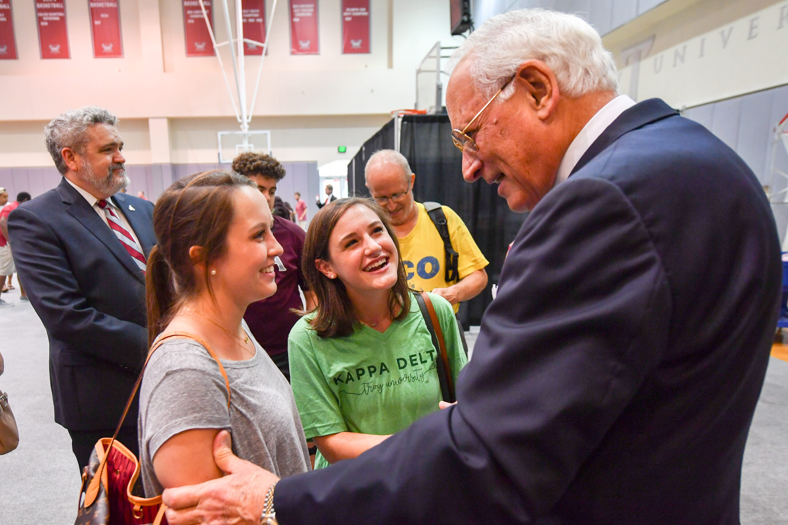 Troy University works with students so they graduate with below-average debt. In another student success initiative, Chancellor Jack Hawkins has focused on growing research.