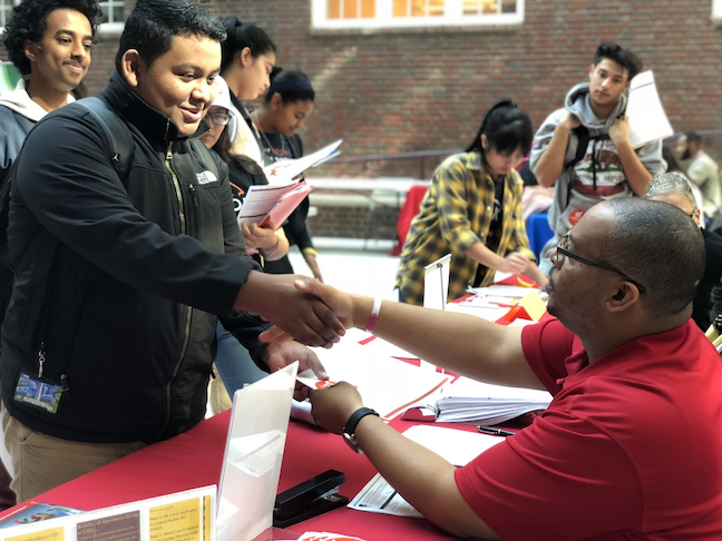 Educators in District of Columbia Public Schools have launched the first-of-its-kind DCPS Persists program to pair graduates with coaches to counsel the students throughout college.