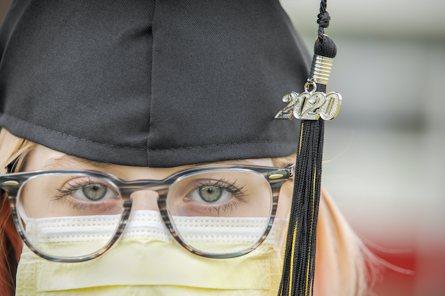 A majority of class of 2020 hjgh school seniors headed to college this fall say they have concerns about how the coronavirus will impact academic quality and dorm life. (GettyImages/sdominick)