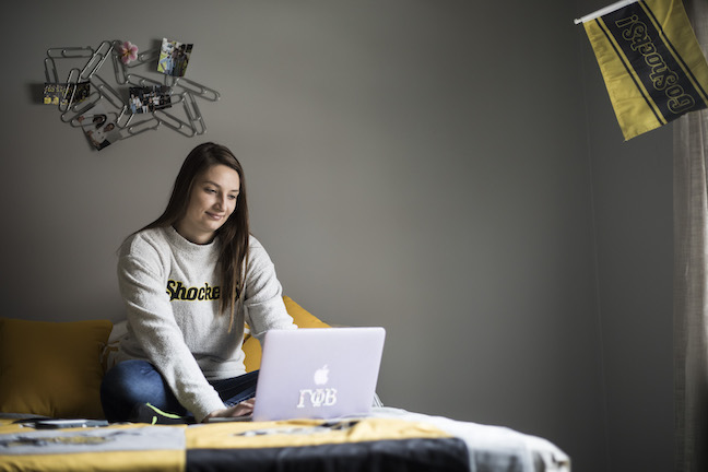 With its new residence halls, Wichita State University will be able to offer all students a single or double room with a private bathroom for the fall semester.