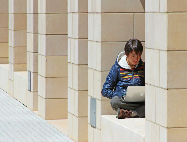 To limit the spread of COVID-19, Yale University first-year students can live on campus during the fall semester while sophomore can return for the spring. (Michael Marsland/Yale University)