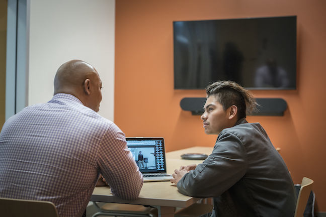 Guiding students engaged in building their social capital by forming stronger relationship with adults on and off campus can lead to greater personal success. (GettyImages/Hill Street Studios)