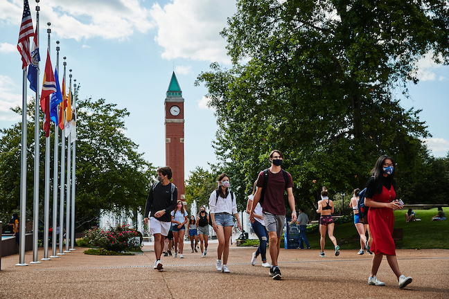 Students at Saint Louis University—where the COVID positivity rate has held at 0.6%—are acting as public health ambassadors to provide safety education and volunteering to bring food, snacks and games to classmates in quarantine.