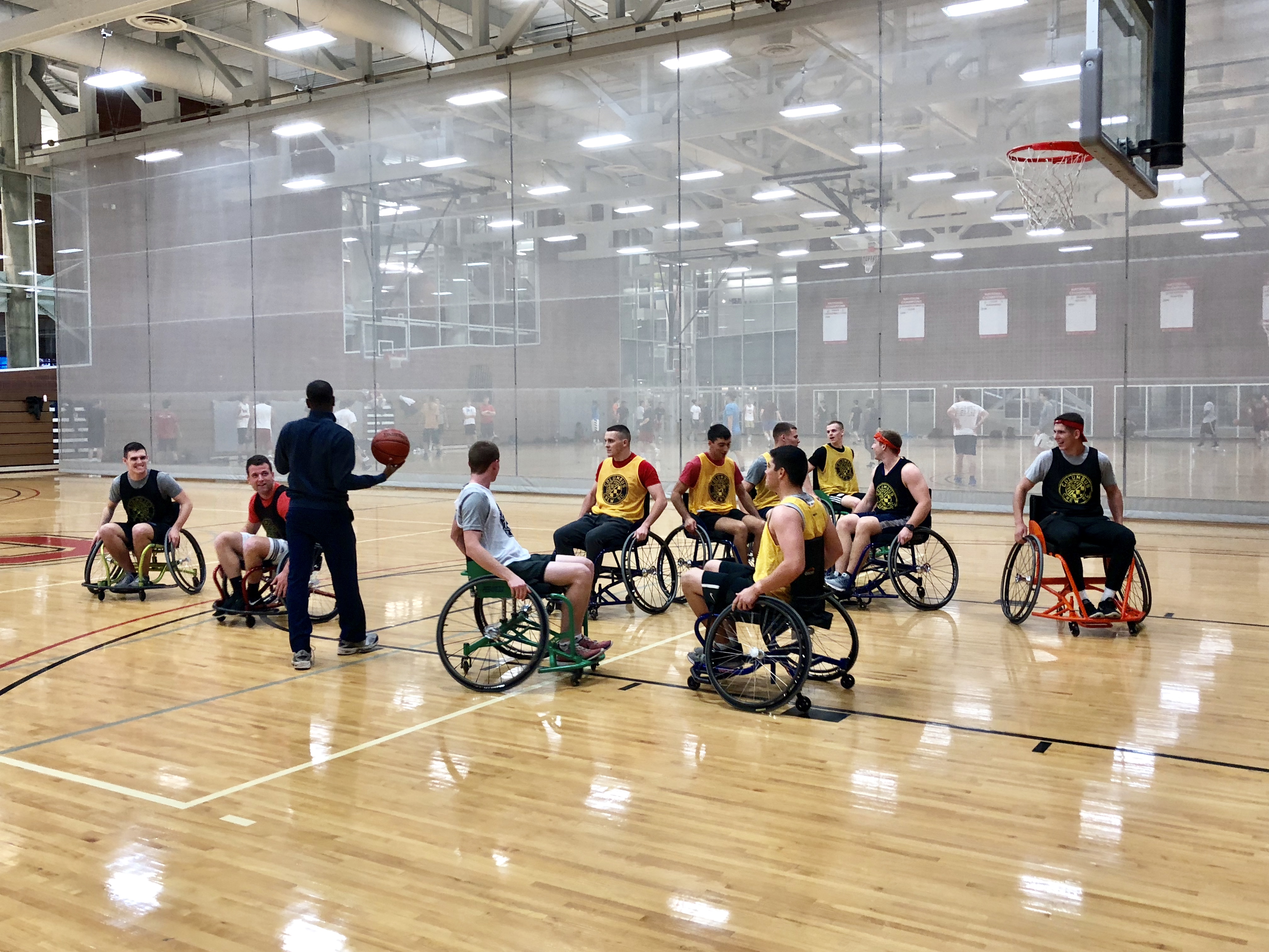 Rec Sports Wheelchair Basketball Event