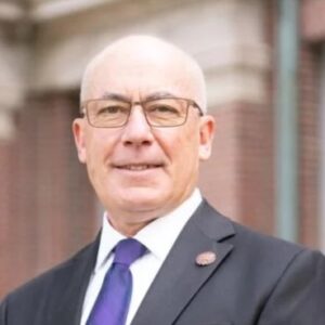 Loras College President James Collins
