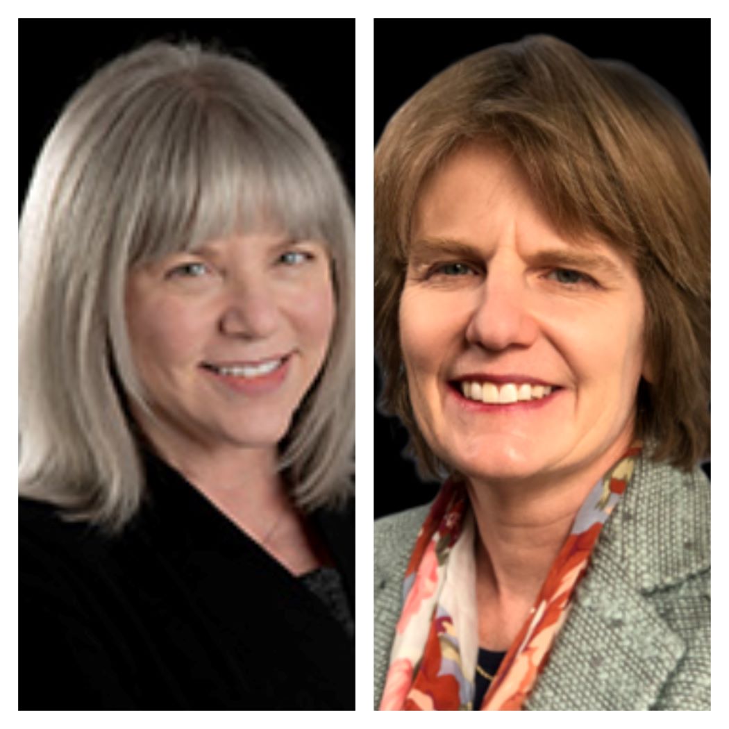 Marjorie Hass and Jacqueline Pfeffer Merrill