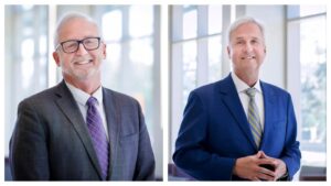 Headshots of James Dalton (left) and Wade Rousse (right)