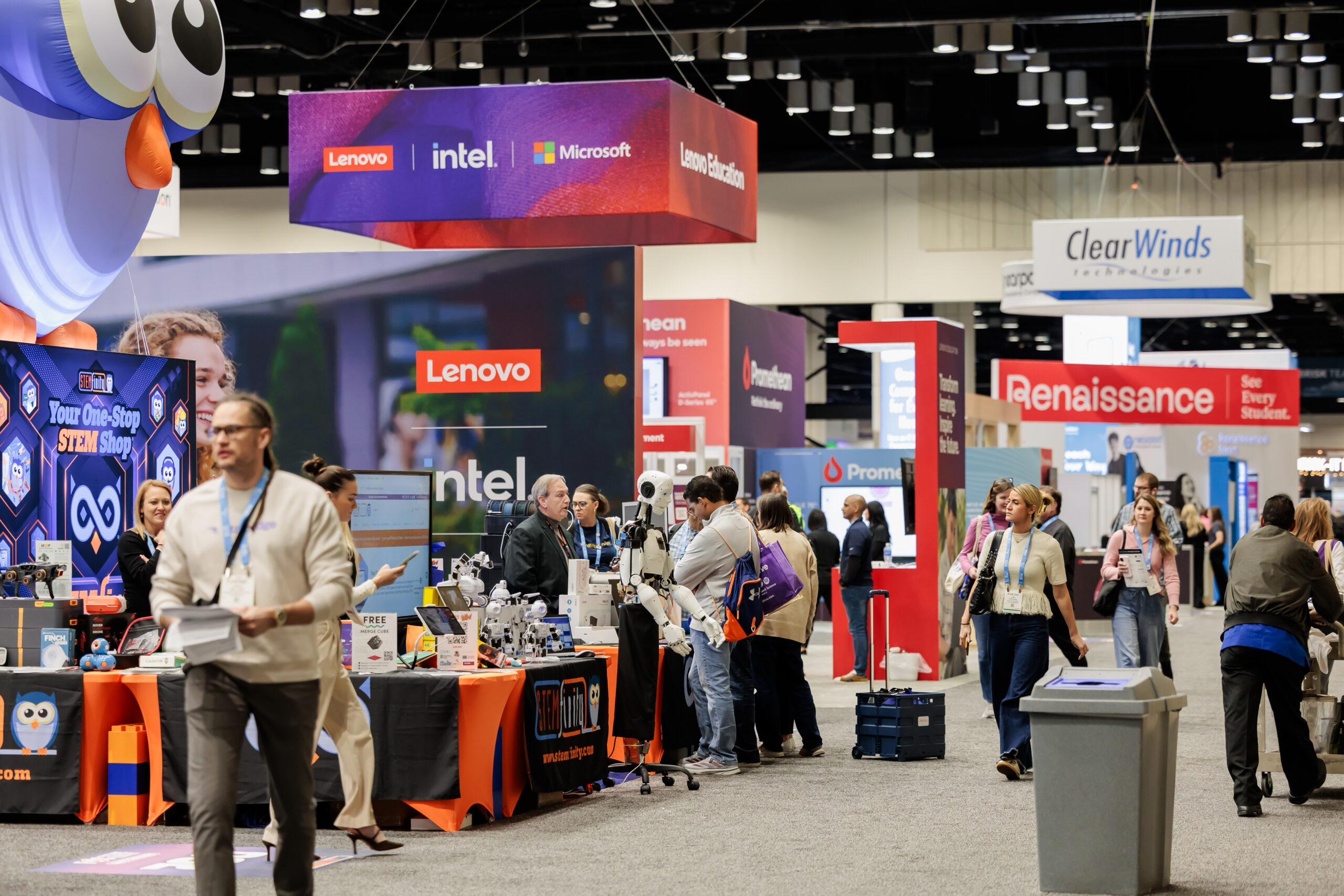 FETC exhibit floor